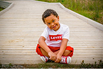 Patrique Jr, Brown's Orchards Pick Your Own