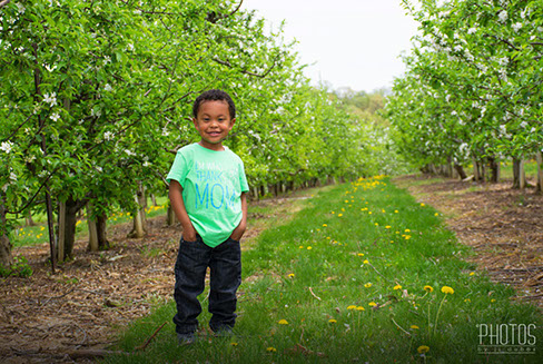 Patrique Jr, Brown's Orchards Pick Your Own