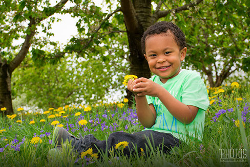 Patrique Jr, Brown's Orchards Pick Your Own