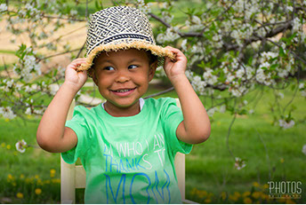 Patrique Jr, Brown's Orchards Pick Your Own