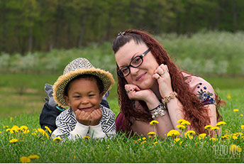 Anna & Patrique Jr, Brown's Orchards Pick Your Own