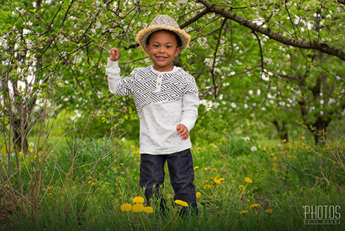 Patrique Jr, Brown's Orchards Pick Your Own
