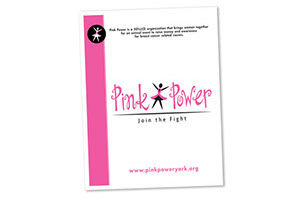 Pink Power 9x12 Folder