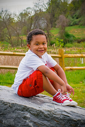 Patrique Jr, Brown's Orchards Pick Your Own