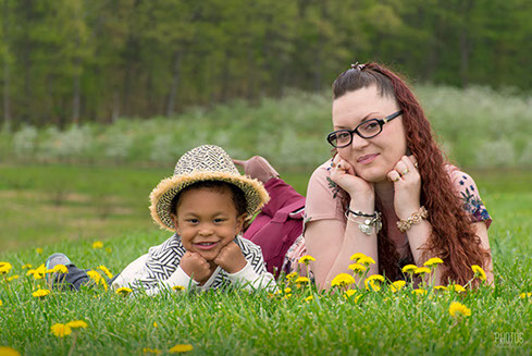 Anna & Patrique Jr, Brown's Orchards Pick Your Own