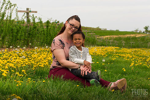 Anna & Patrique Jr, Brown's Orchards Pick Your Own