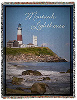 Montauk Point Lighthouse Blanket